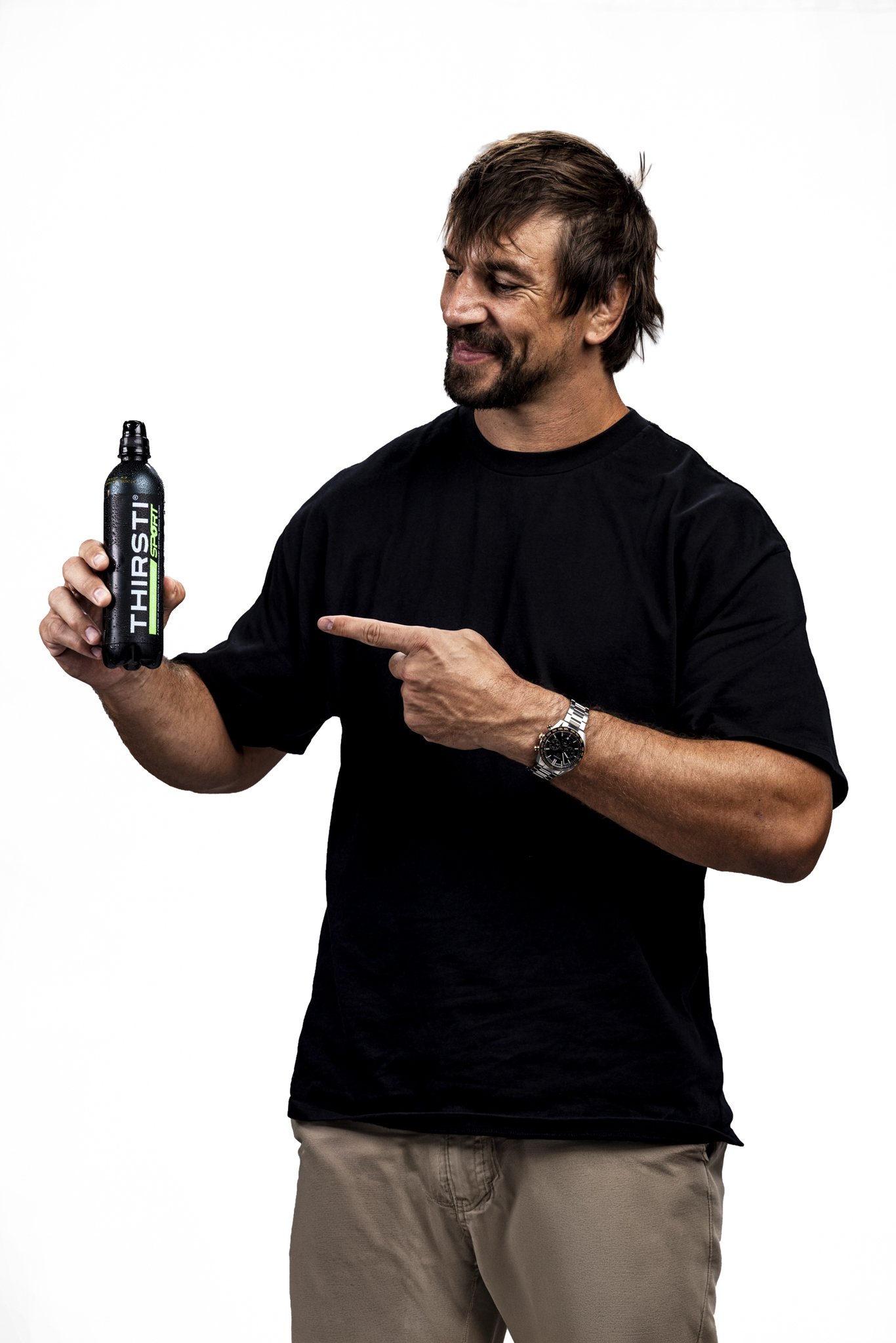 Eben Etzebeth with THIRSTI Sport