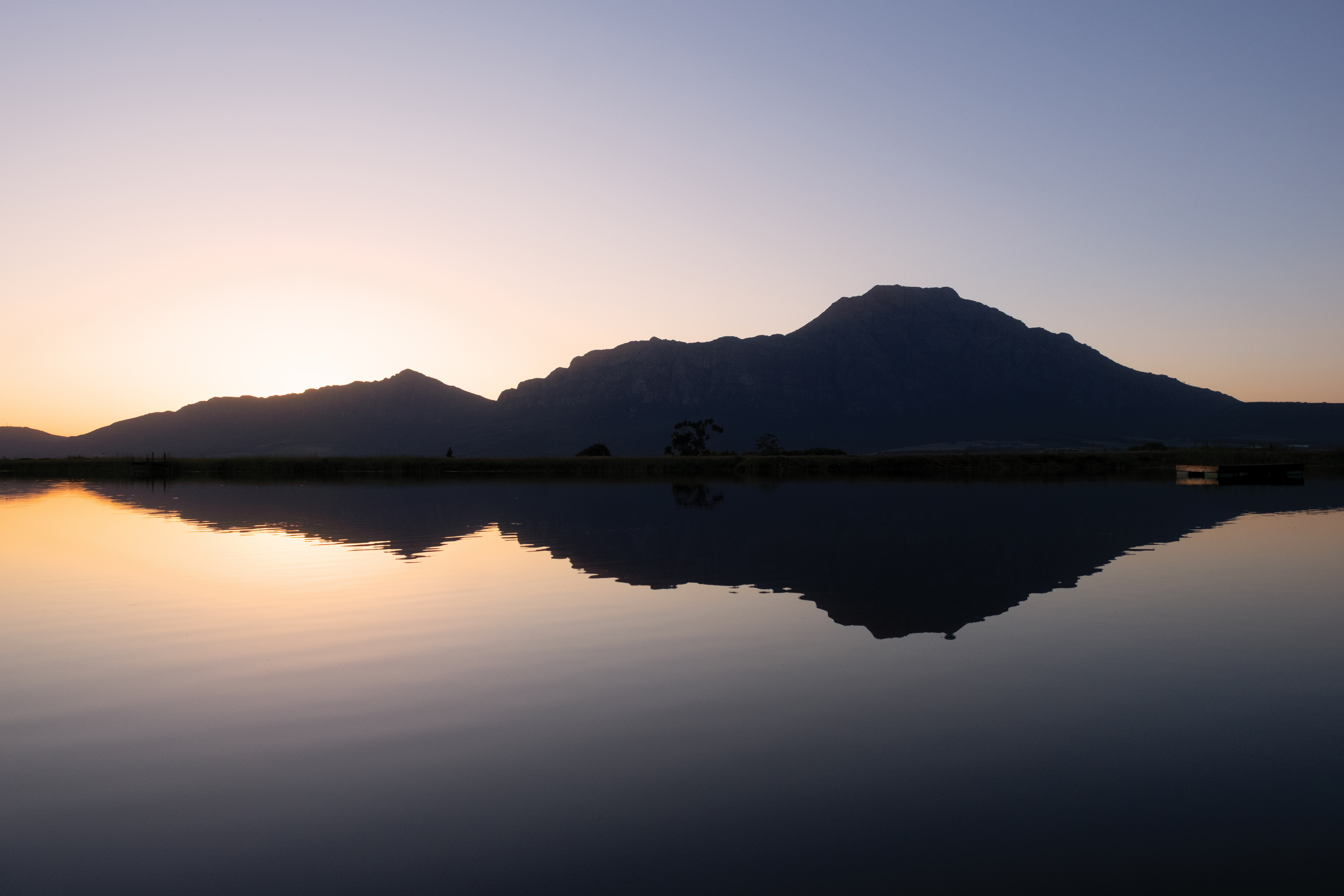 Witzenberg at dusk