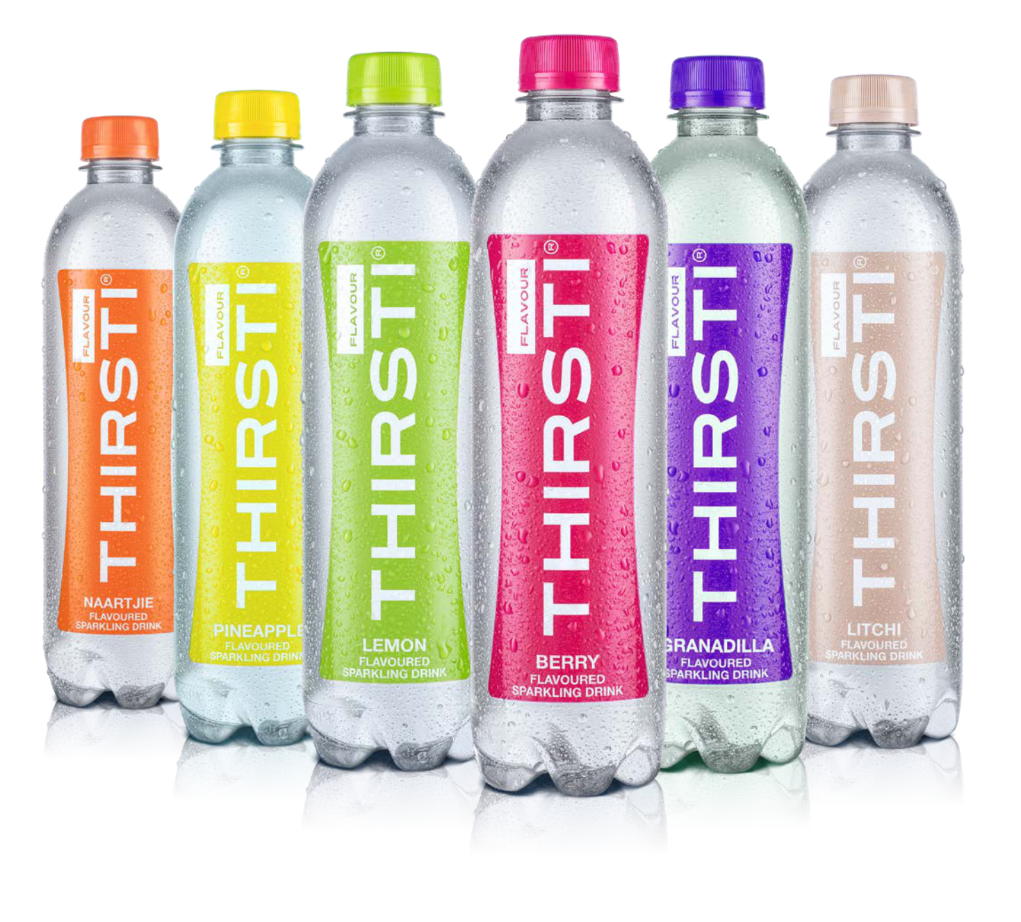 THIRSTI Flavours family