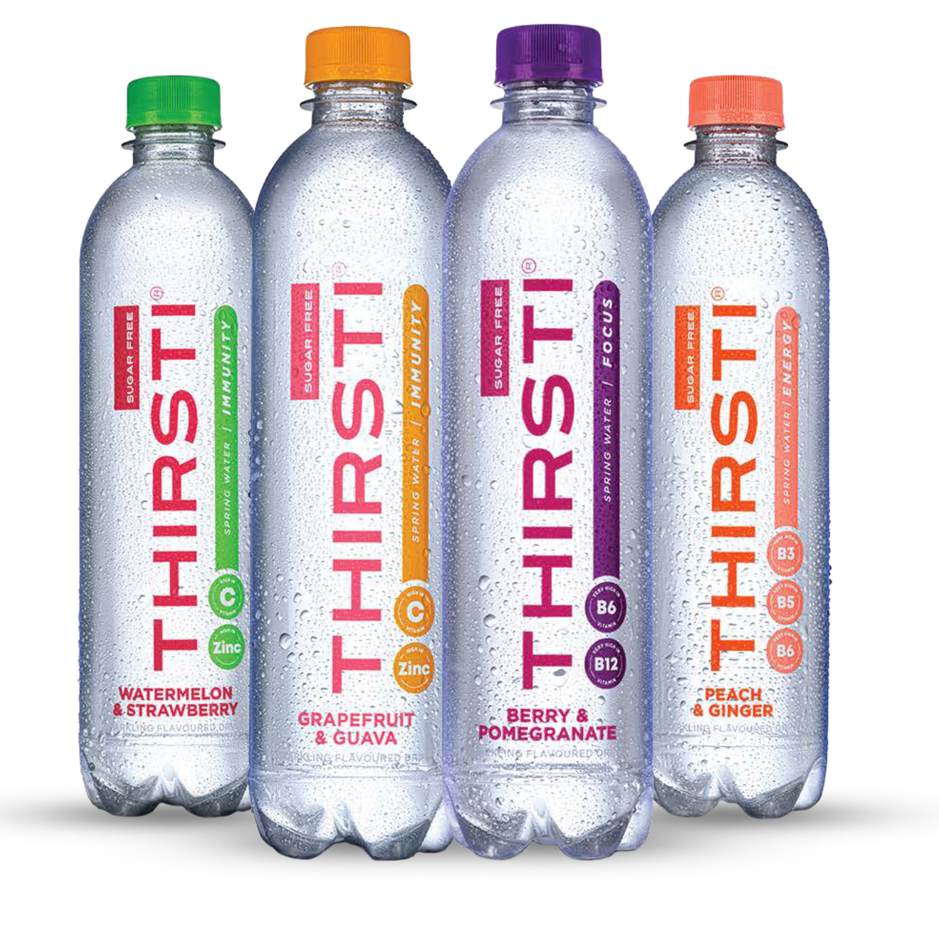 THIRSTI Flavours Plus family